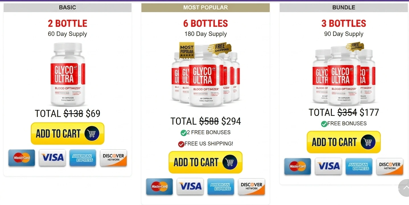 Glyco Ultra  Pricing Details